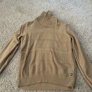 Chaps Men's Camel Turtleneck Sweater